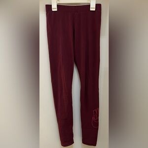 Magenta Nike Leggings - Small